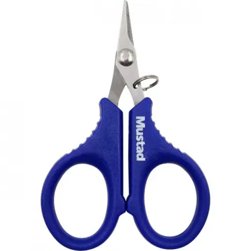 Noutate Foarfeca Mustad Blue pentru fir textil, 9cm