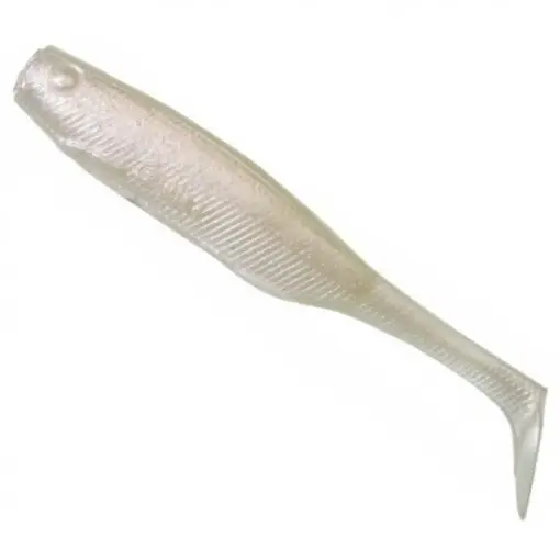 Shad Gunki Peps, White Flash, 7cm, 2.5g, 7buc/plic Reducere extra