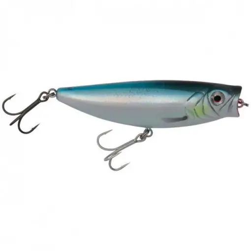 Vobler Savage Gear Minnow Pop Walker Blue Silver 6.6cm, 8g Preț promoțional