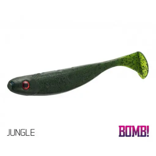 Plată sigură Shad Delphin BOMB Rippa, Jungle, 8cm, 5 buc