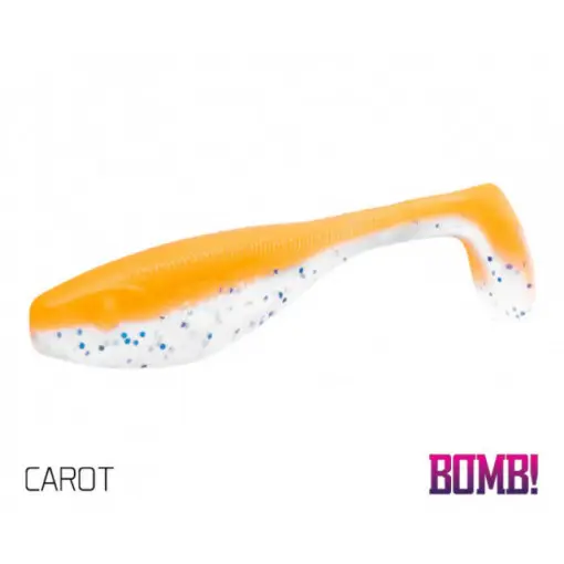 Shad Delphin BOMB Fatty, Carot, 10cm, 5 buc Super ofertă