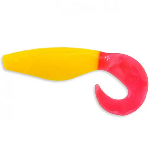 Twister Mann's Action Shad, YFT, 12cm, 5buc Ofertă exclusivă