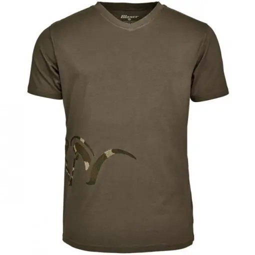 Chilipir Tricou Blaser Logo V, Olive