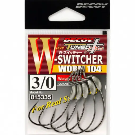 Ofertă exclusivă Carlige Offset Decoy S-Switcher Worm 104