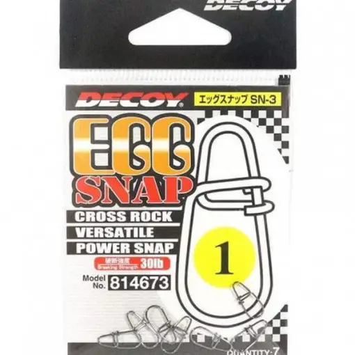 Bestseller Agrafe cu prindere rapida Decoy SN-3 Egg Snap, 7buc
