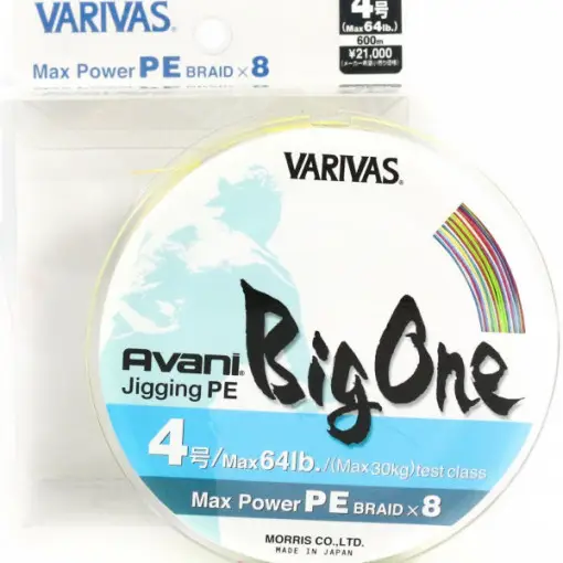 Fir Textil Varivas Avani Max Power Jigging PE X8 Big One, 300m Preț promoțional