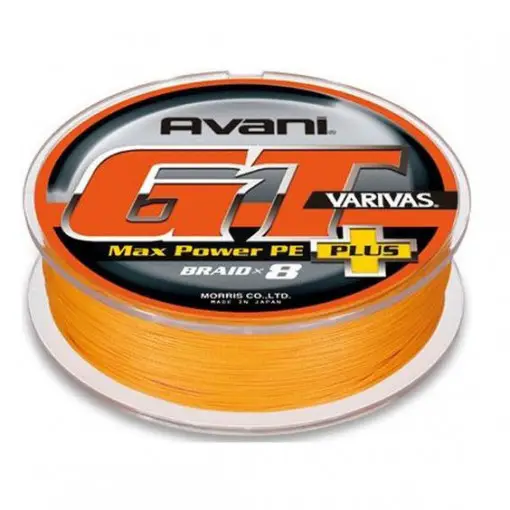 Plată sigură Fir Textil Varivas Avani GT Max Power Plus PE X8, Orange, 200m