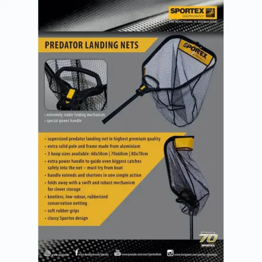 Minciog Sportex Predator, 60x50cm Premium