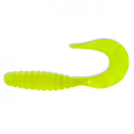 Twister Mann's CTG, Chartreuse, 7.5cm, 15buc Reducere de preț