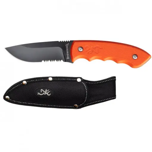 Preț mic Cutit Browning Explore Orange, lama 9.4 cm