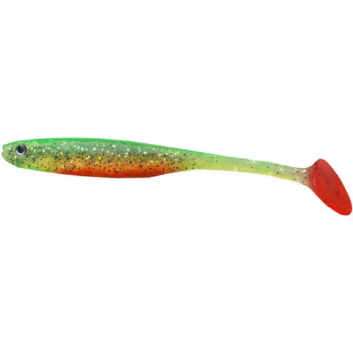 Bestseller Shad Cormoran Crazy FIN, Green Tiger, 10cm, 6g, 2buc