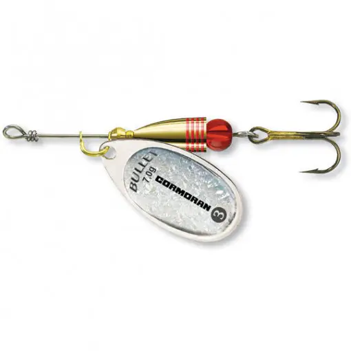 Reducere extra Lingurita rotativa Cormoran Bullet, Silver Holo, nr. 2, 4g