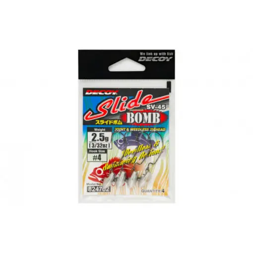 Super ofertă Carlige Decoy Jig Sv-45 Slide Bomb, Nr. 4