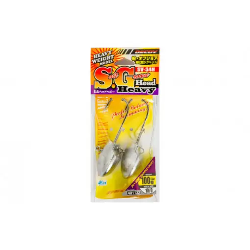 Carlige Decoy Jig Sv-34H S.G Head Heavy, Nr. 7/0 Plată securizată