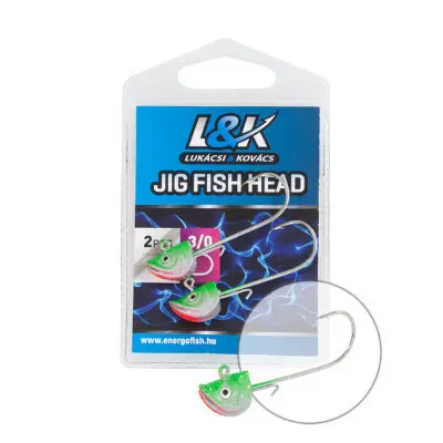 Cap de Jig L&K Fish Head, 9g Reducere extra