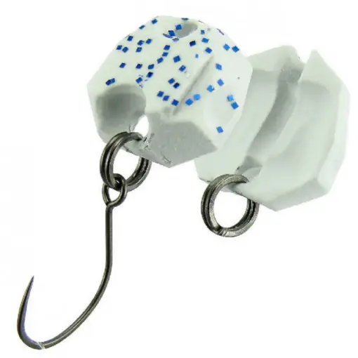 Lingurita oscilanta Neo Style Premium, 33 Super White Glow Flame, 1.4g Doar azi