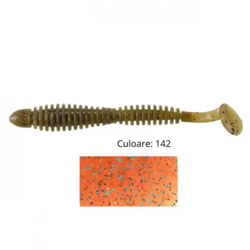Transport gratuit Shad Tiemco Locoism Flexy 3.5", culoare 142, 8.9cm, 7buc