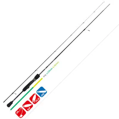 Lanseta Yamaga Blanks BlueCurrent III 63 1.91m, 0.3-5g, 2 tronsoane Reducere