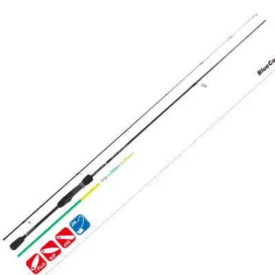 Preț mic Lanseta Yamaga Blanks BlueCurrent III 76 Stream, 2.29m, 1.6-12g, 2 tronsoane