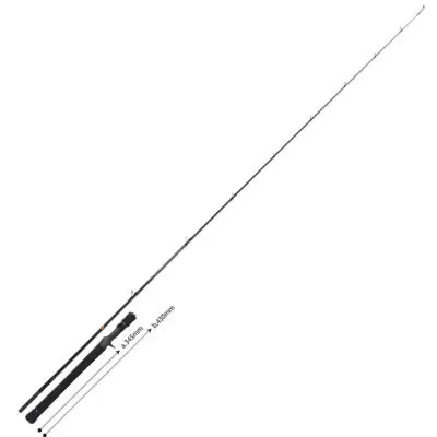 Disponibil imediat Lanseta Yamaga Blanks Baronknight CF66, 1.986m, 28g, 2 tronsoane