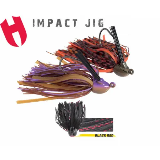 Plată securizată Jig Herakles Impact Jig, Black/Red, 10.5g