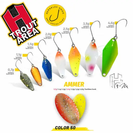 Ofertă Oscilanta Herakles Ammer, Culoare 50 - Orange J, 1.5 g