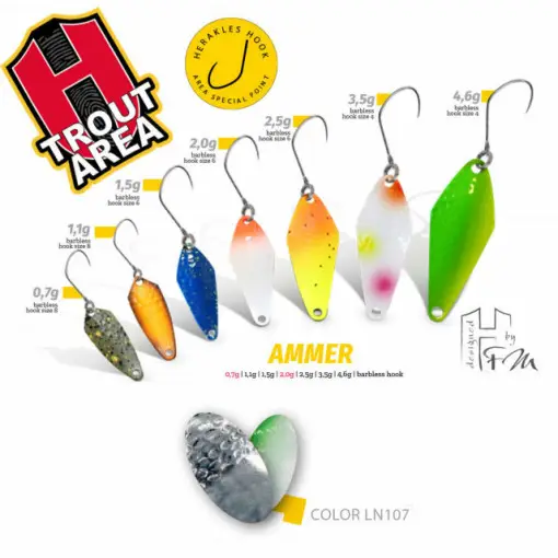 Oscilanta Herakles Ammer, Culoare LN107, 2g Lichidare de stoc