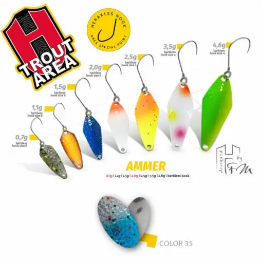 Oscilanta Herakles Ammer, Culoare 35 - Skynet Silver, 2.5g Preț mic