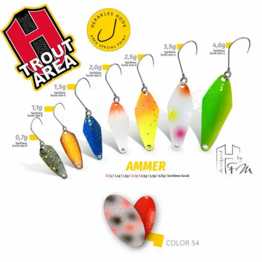 Oscilanta Herakles Ammer, Culoare 54, 2.5g Reducere de preț