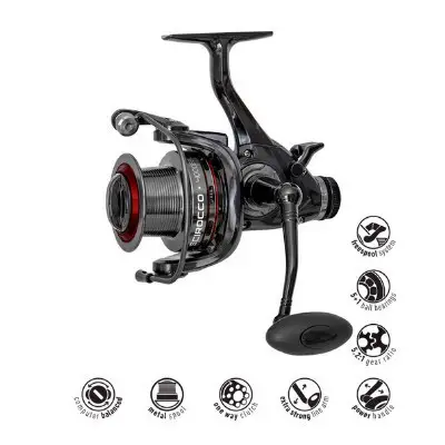 Calitate înaltă Mulineta Carp Zoom Scirocco 4000BBC, 6 rulmenti, bait runner
