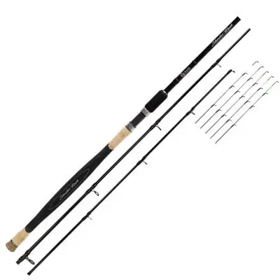 Calitate înaltă Lanseta Colmic Slender Rush Feeder, 4m, 120g, 3+3 tronsoane