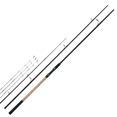 Popular Lanseta By Dome Team Feeder Power Fighter 360XXH, 3.6m, 50-180g, 3+3 tronsoane