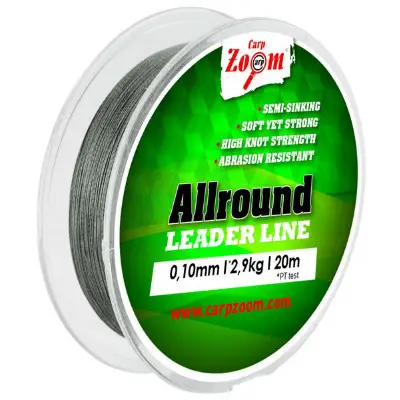 Promoție Fir textil Carp Zoom AllRound Leader, Grey, 20 m