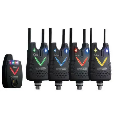 Set 4 avertizori cu statie Carp Pro Q3 Reducere