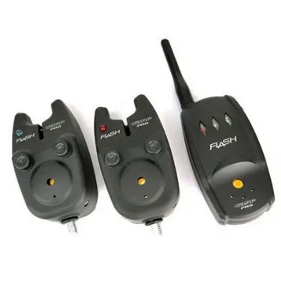 Plată sigură Set 2 avertizori cu statie Carp Pro Flash
