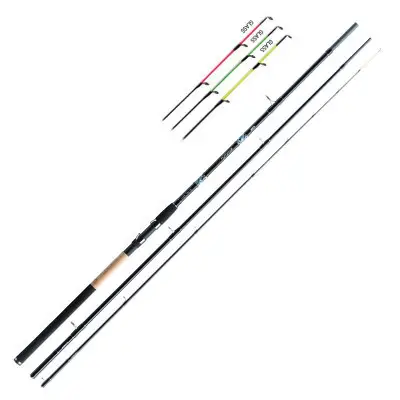 Lanseta Jaxon Eclatis Feeder, 3.90m, 70-150g, 3+3 tronsoane Noutate