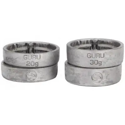Set plumbi Guru X-Change, Light, 2x20g - 2x30g, 4bc Disponibil imediat
