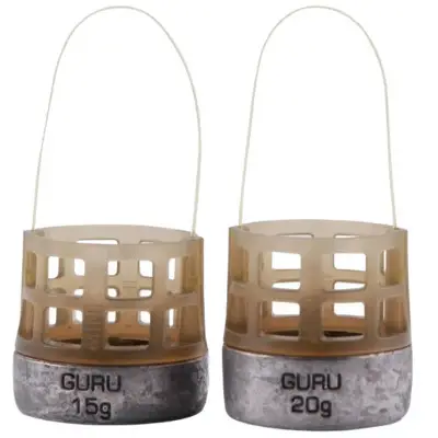 Popular Cosulet Guru Slimline X-Change Distance Feeders, Medium, 35g+40g, 2bc