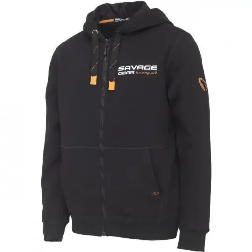 Hanorac Savage Gear Urban Zip Black Ink Popular