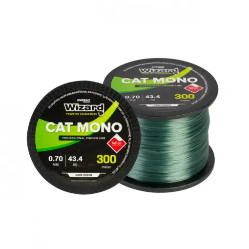 Fir EnergoTeam Wizard Cat Mono, verde-inchis, 300m Promoție