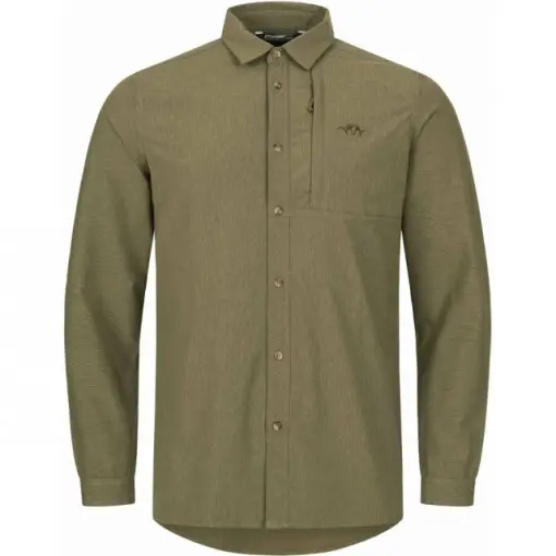 Camasa Blaser Herren TT 20, Verde, maneca lunga Ofertă