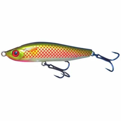 Disponibil imediat Vobler Mustad Scatter Pen 70S, Green Mullet, 7cm, 10.6g
