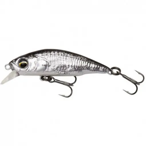 Chilipir Vobler Savage Gear 3D Stickbait Twitch, Black Silver, 6.5 cm, 9.4g