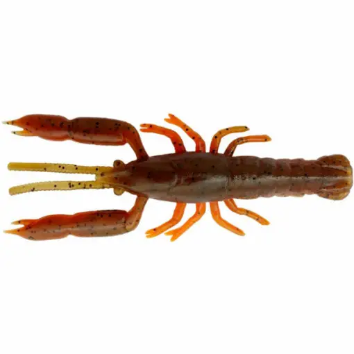 Naluca 3D Savage Gear Crayfish Rattling Brown Orange, 5.5cm, 1.6g Transport gratuit