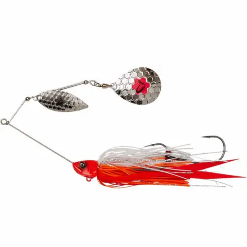 Ofertă specială Spinnerbait Savage Gear Da Bush, Red Head Silver, 21g