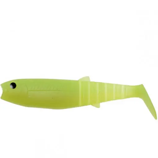Popular Shad Savage Gear Cannibal, Chartreusse, 12.5cm, 20g, 3buc