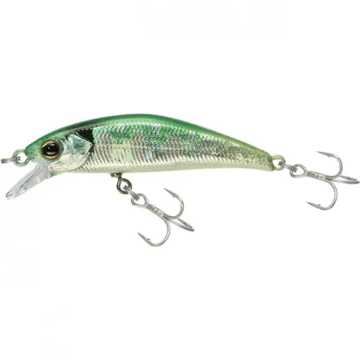 Vobler Jackall Tricoroll Ryushin 43HW, Flash Green Black, 4.3cm, 3g Preț redus