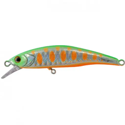 Livrare rapidă Vobler Jackall Tricoroll Ryushin 70HW, Lime Yamame, 7cm, 9.2g