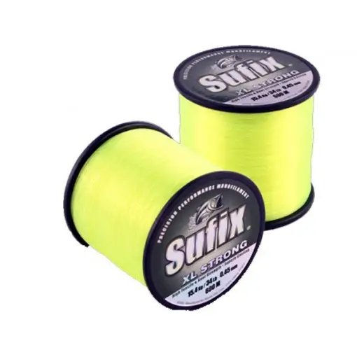 Reducere extra Fir monofilament Sufix XL Strong, Galben-Neon, 550m - 600m
