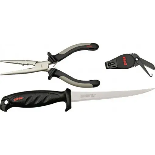 Reducere Combo cutit filetat 16cm + cleste + dispozitiv taiat fir textil